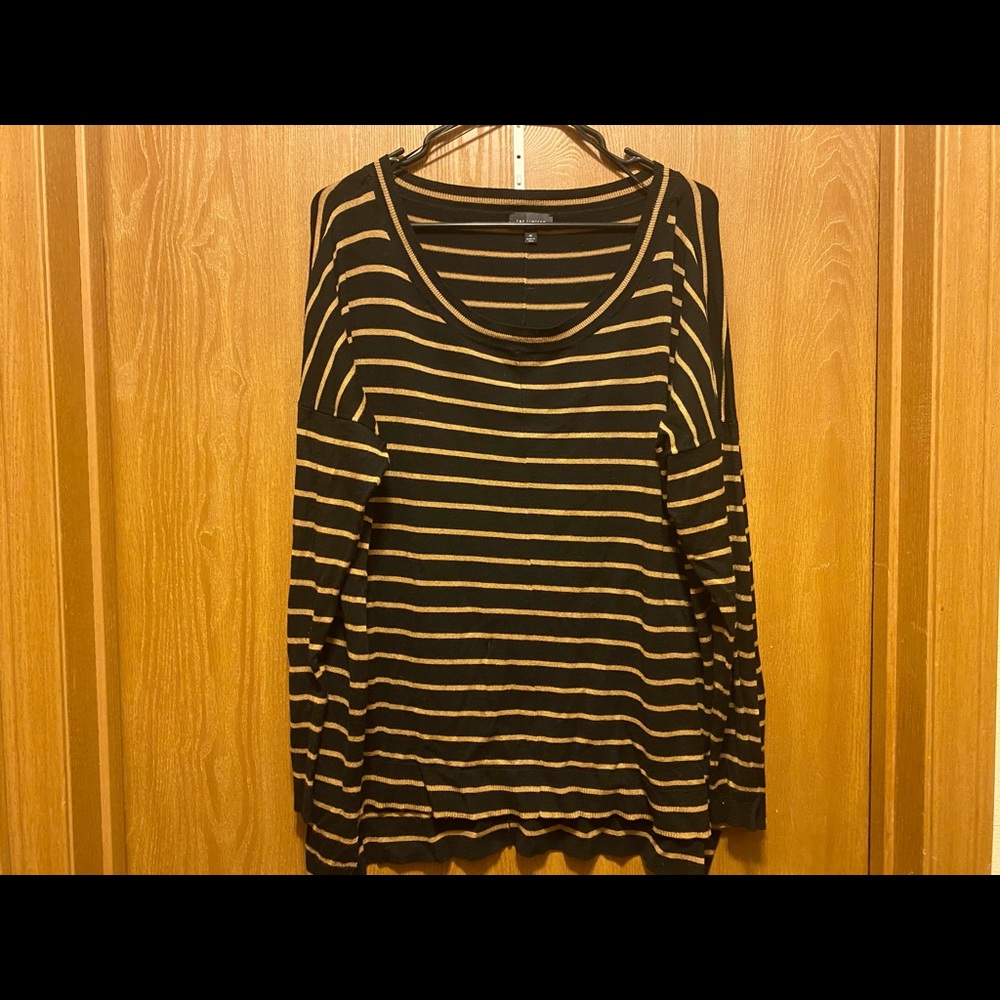 The Limited Oversized Striped Dolman Sweater
